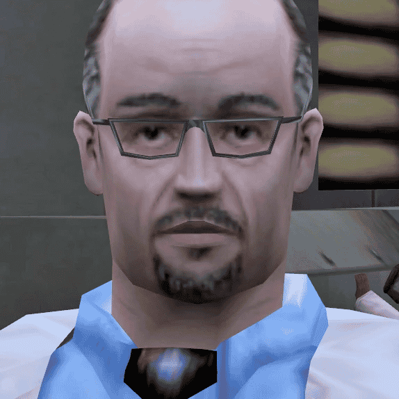 Half life Dr Rosenberg  AI Voice