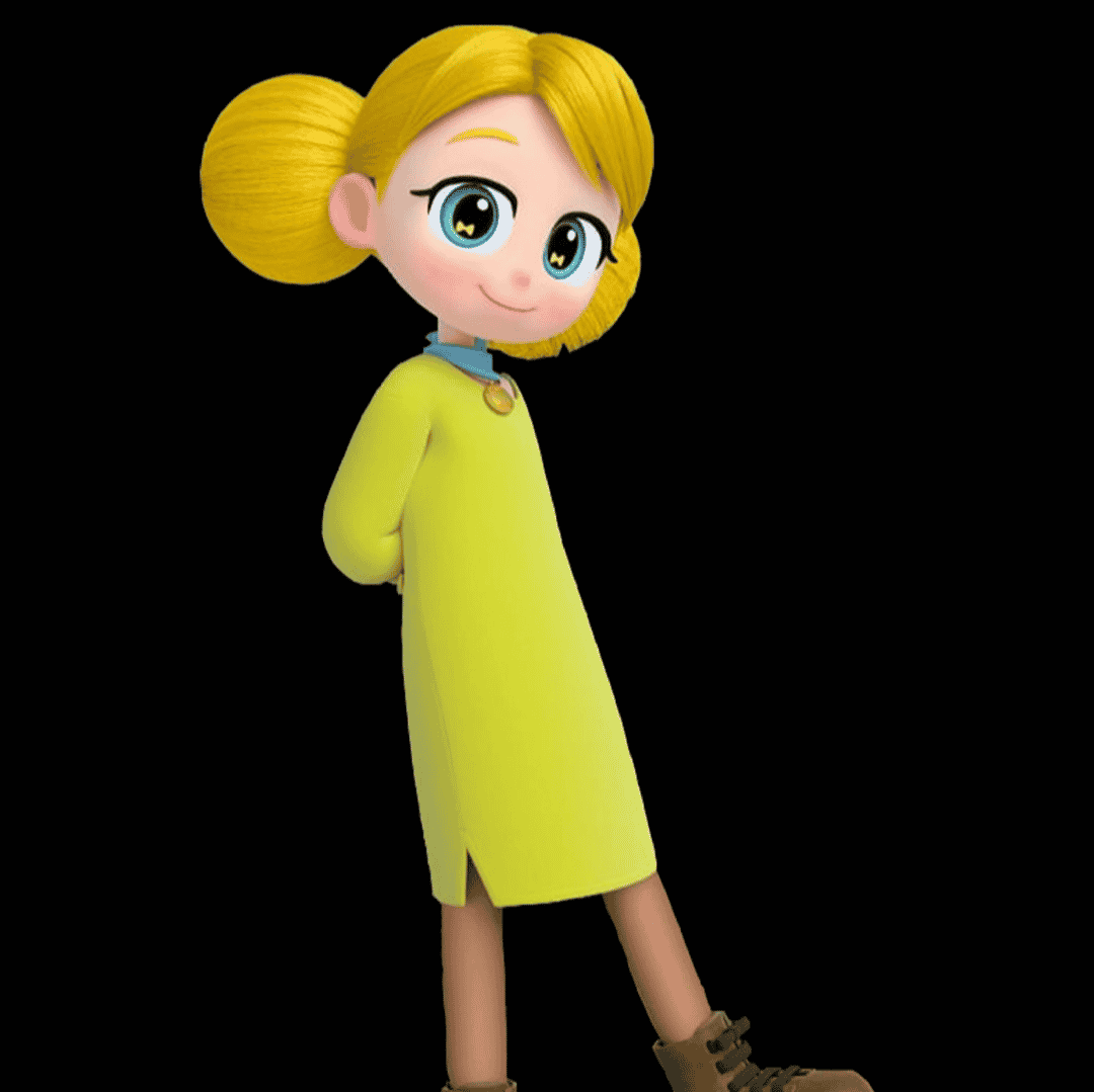 Yellow Gold English (Rainbow Bubblegem) AI Voice
