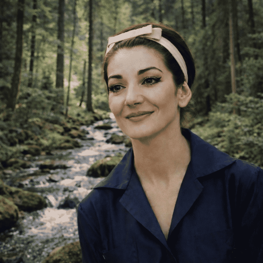 Real Maria Callas  AI Voice