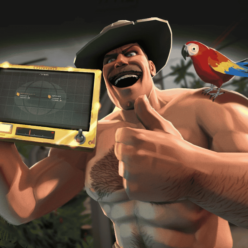 Saxton Hale (JB Blanc) AI Voice