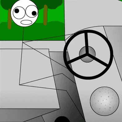 Stupid Driver (Demented Cartoon Movie) Image