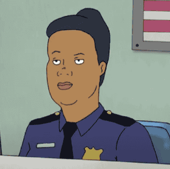 Black Female Cop (Beavis and Butt-Head) Image