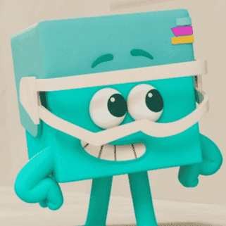 Cyan (Colourblocks) AI Voice