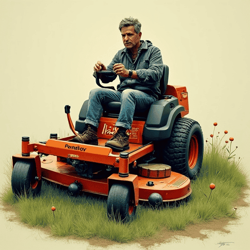 Lawn Mower AI Voice