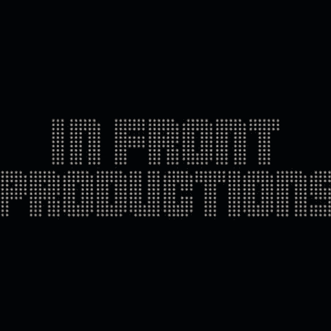 In Front Productions Logo AI Voice