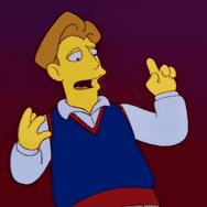 Hugh Parkfield (Simpsons, Mandy Patinkin Image