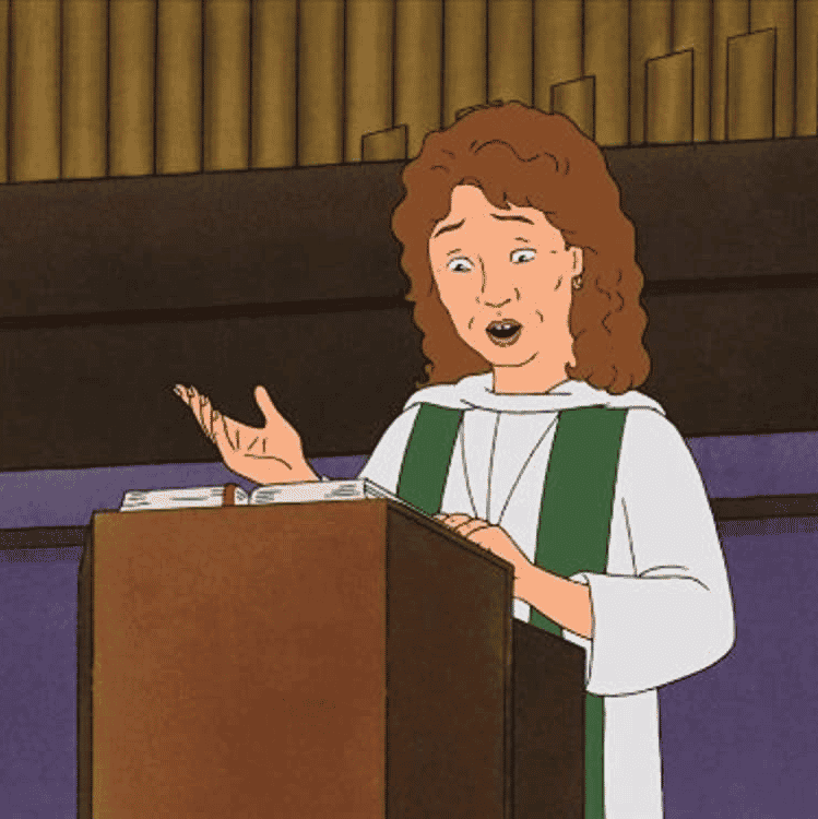 Reverend Stroup (King of the Hill/KOTH) Image