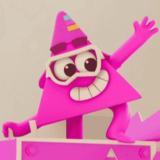 Magenta (Colourblocks) AI Voice
