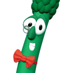 Archibald Asparagus (late 90s). AI Voice