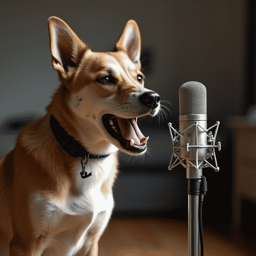 Dog barking and growling AI Voice