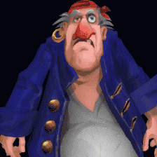Rum Rogers (Monkey Island) (LucasArts) AI Voice