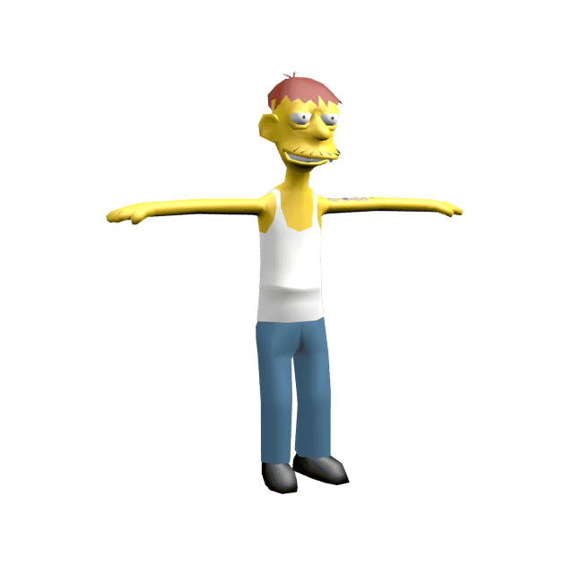 Cletus Spuckler (Simpsons Hit and Run)​ Image