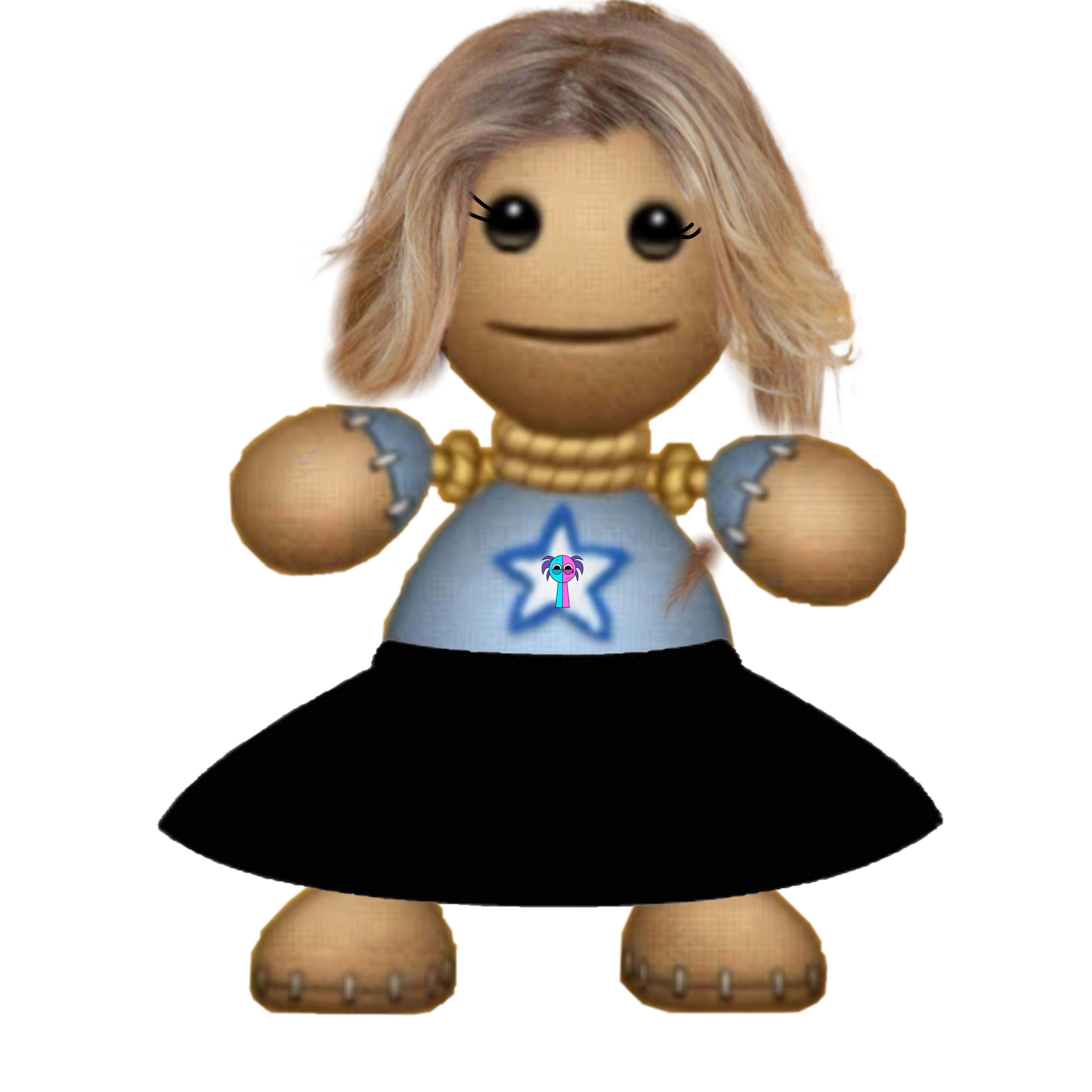 Kick the buddy female AI Voice