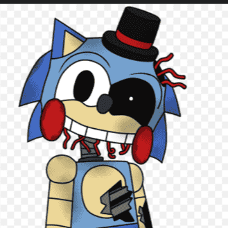Withered Toy Sonic (FNAS 3) Image