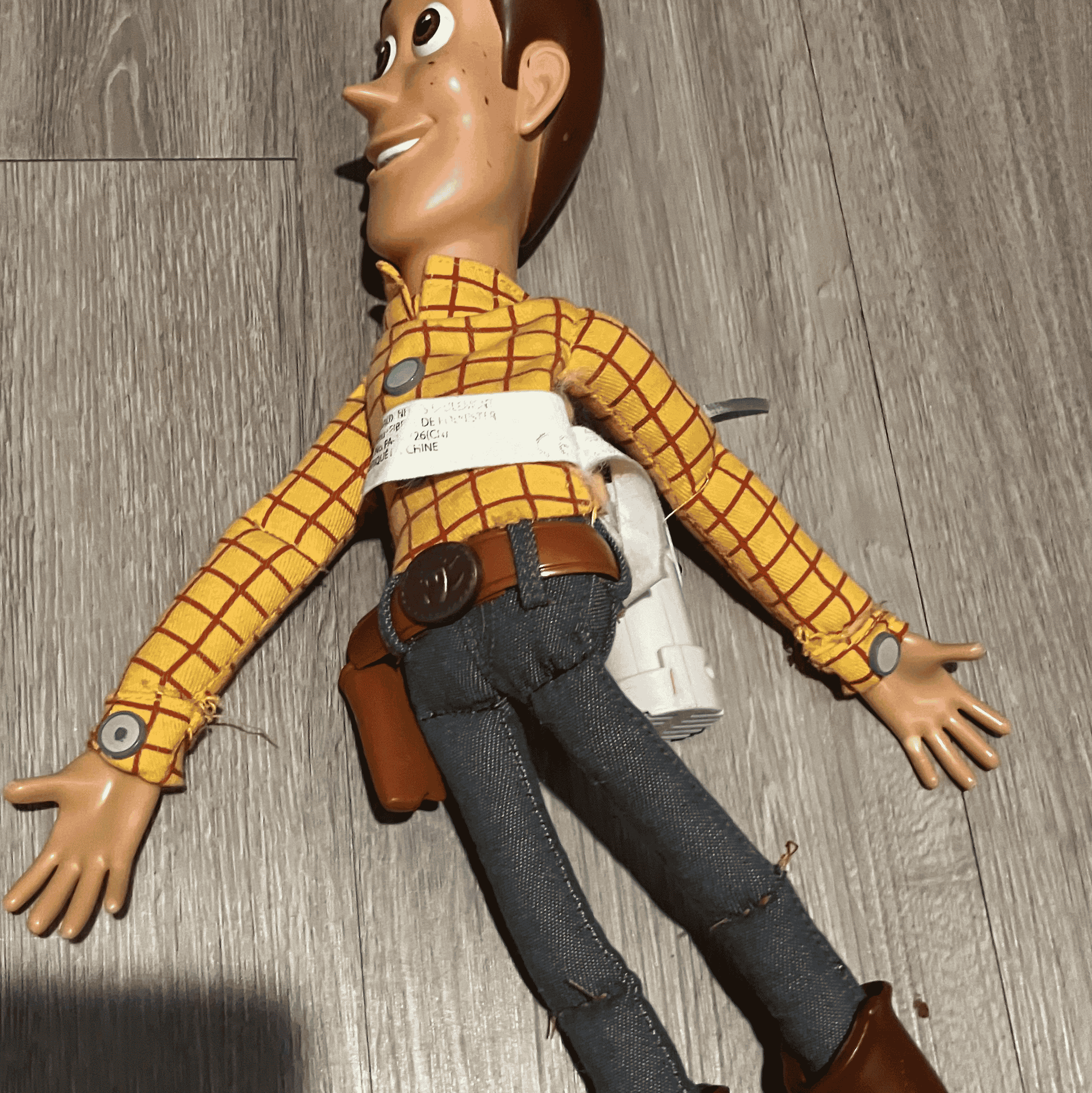Broken woody (toy) AI Voice