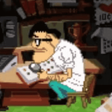 Weird Ed Edison (Day of the Tentacle) Image