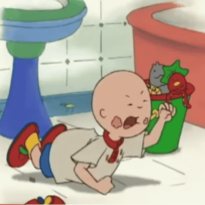Caillou Crying Sound Effect AI Voice
