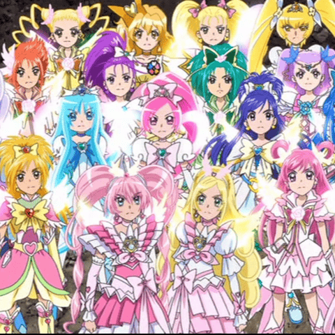 super team rainbow precure all star  AI Voice