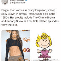 Sally Brown (Stacy Ann Ferguson) AI Voice