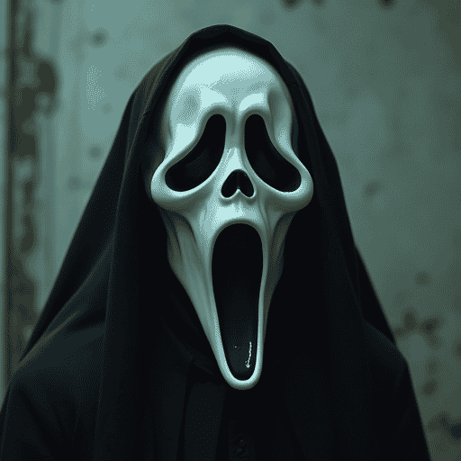 Ghost Face Trained AI Voice