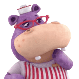 Hallie hippo (Doc McStuffins) AI Voice