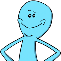 Mr. Meeseeks.  Image