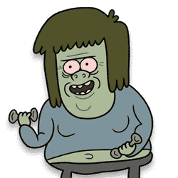 Muscle Man regular show Image