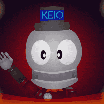 Keio the Stickman Animatronics AI Voice