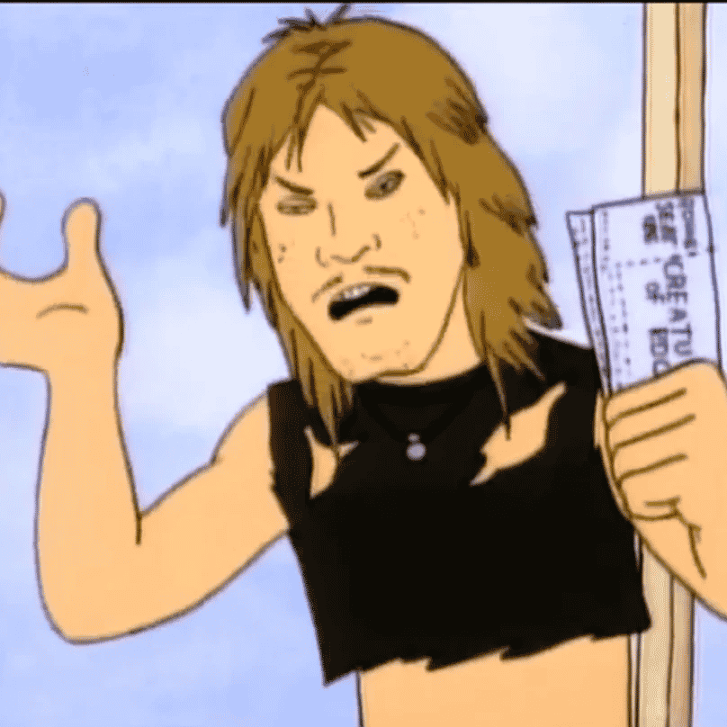 Ticket Scalper (Beavis and Butt-Head) AI Voice