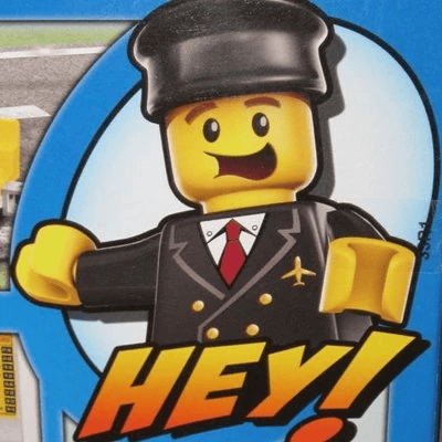 LEGO City Guy AI Voice