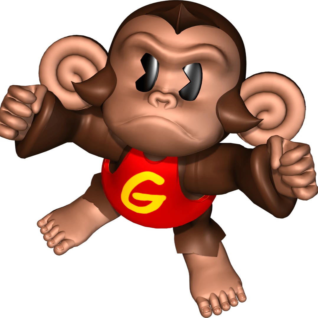 Gongon (Patrick Harlan)Super Monkey Ball AI Voice