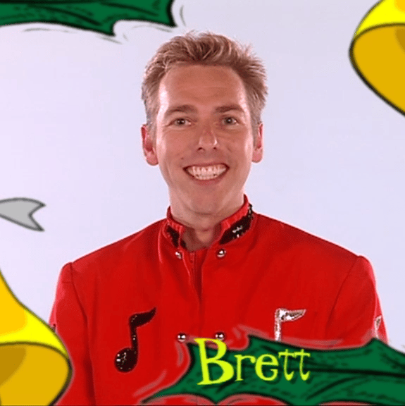 Brett Clarke (low voice) The Wiggles AI Voice