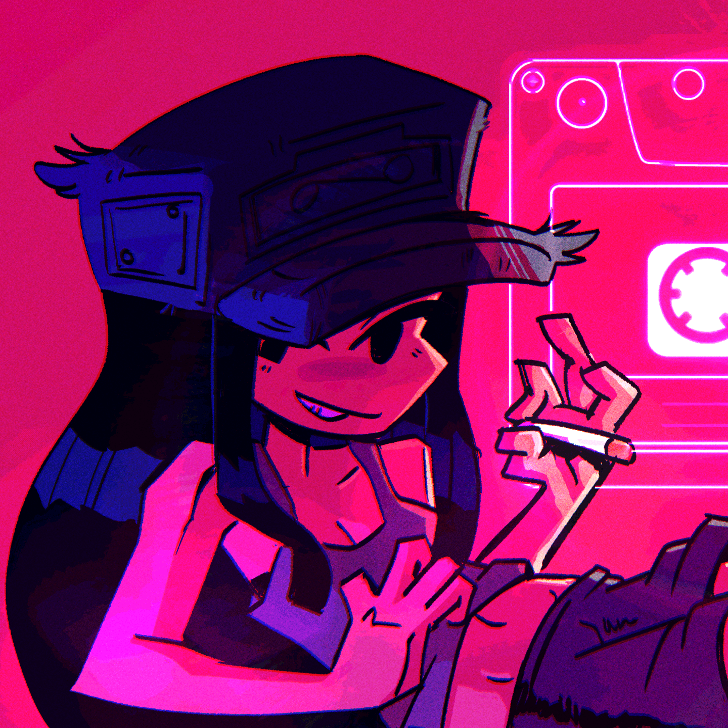 FNF Cassette Girl v1 AI Voice