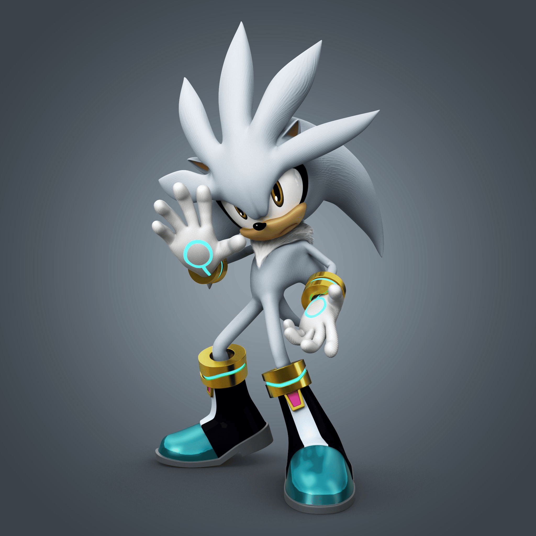 Silver the Hedgehog (Quinton Flynn) V2 AI Voice