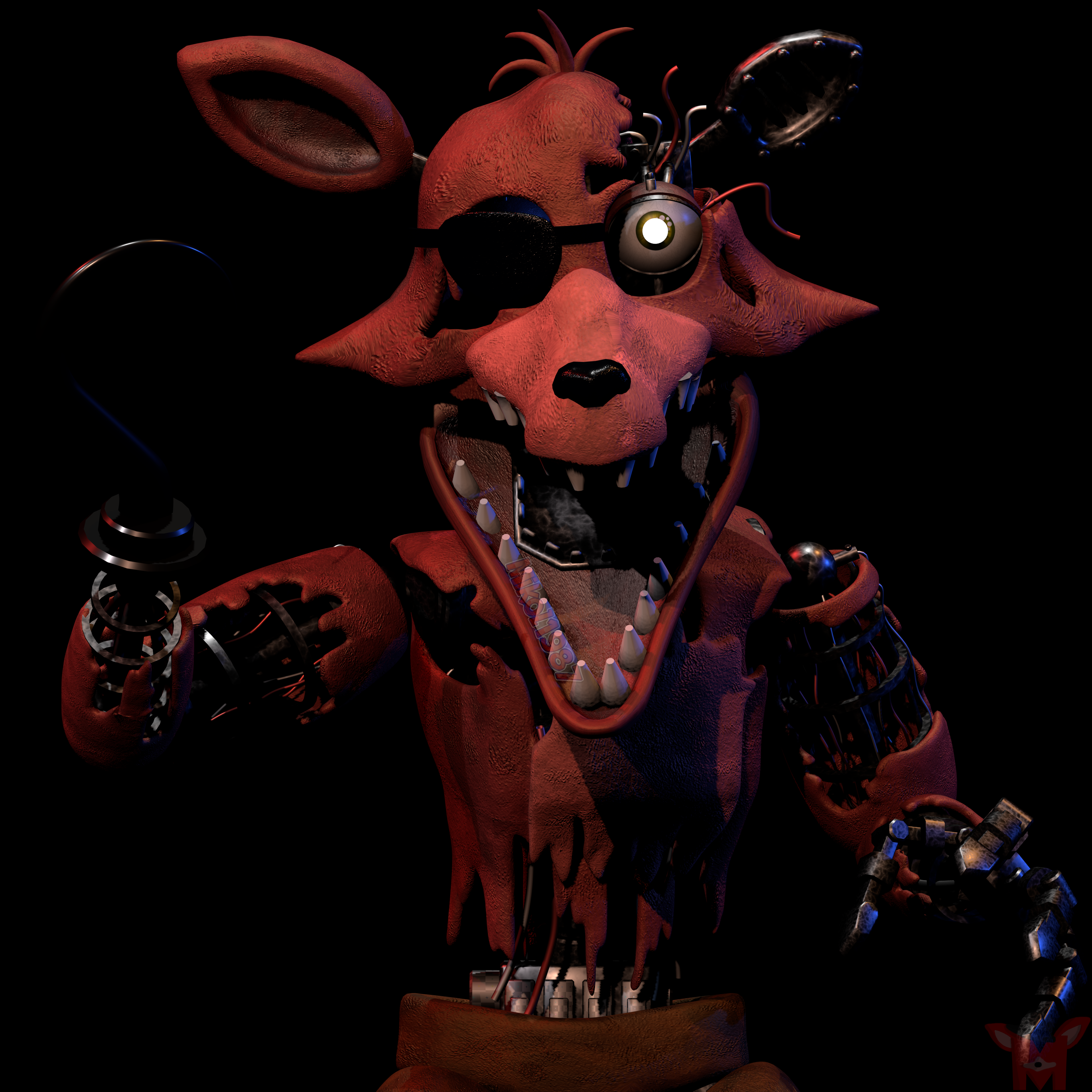 Withered foxy v2 AI Voice