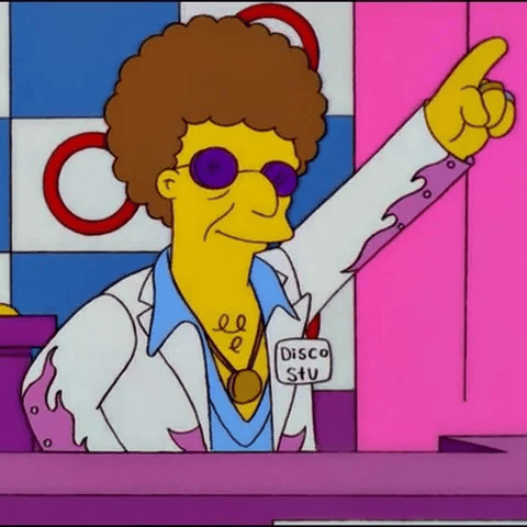 Disco Stu (Simpsons) AI Voice