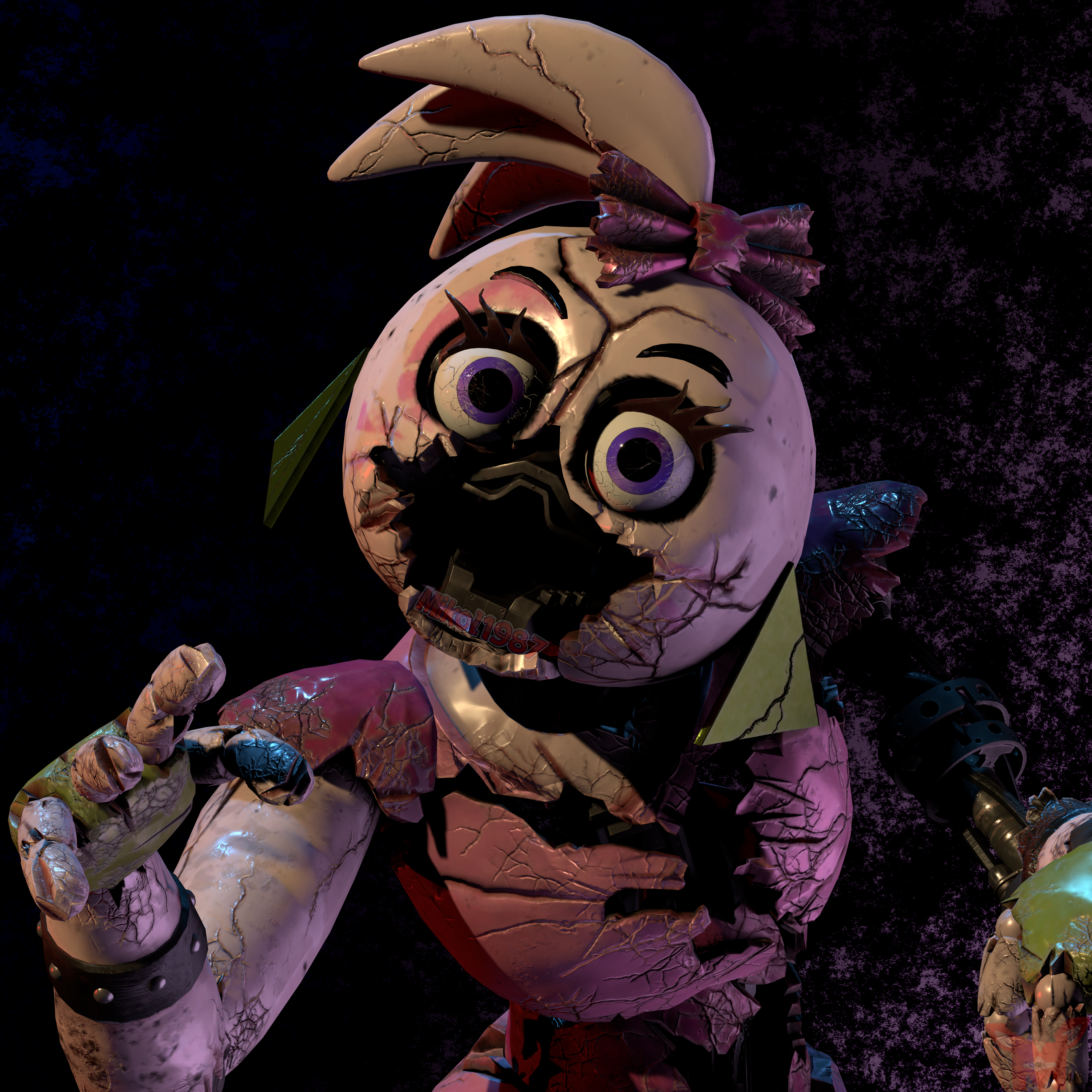 Shattered Chica AI Voice