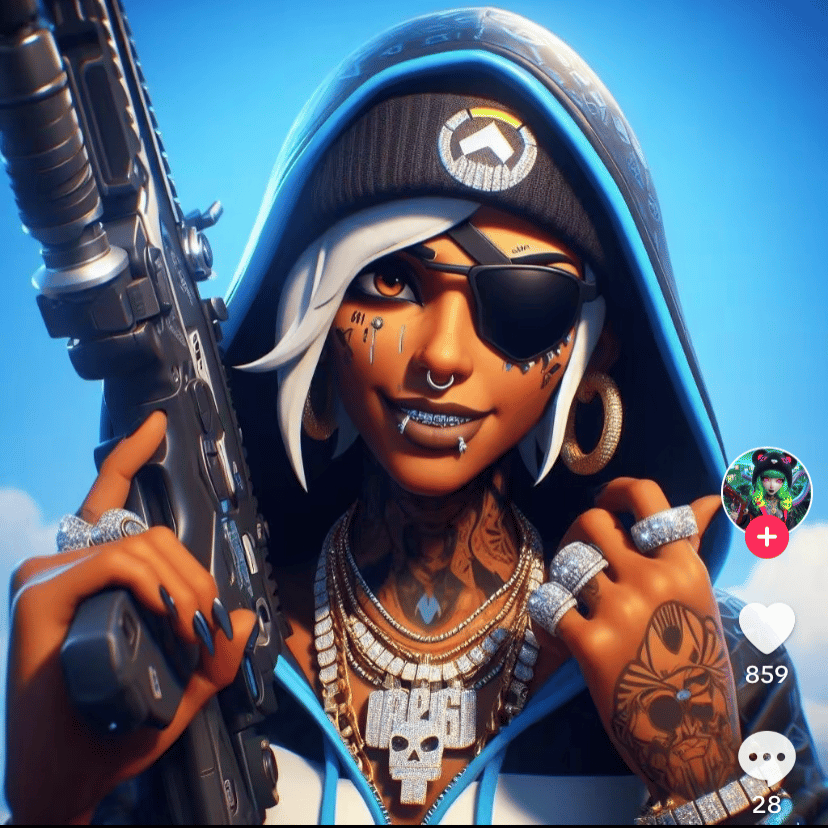 Ana Amari Overwatch AI Voice