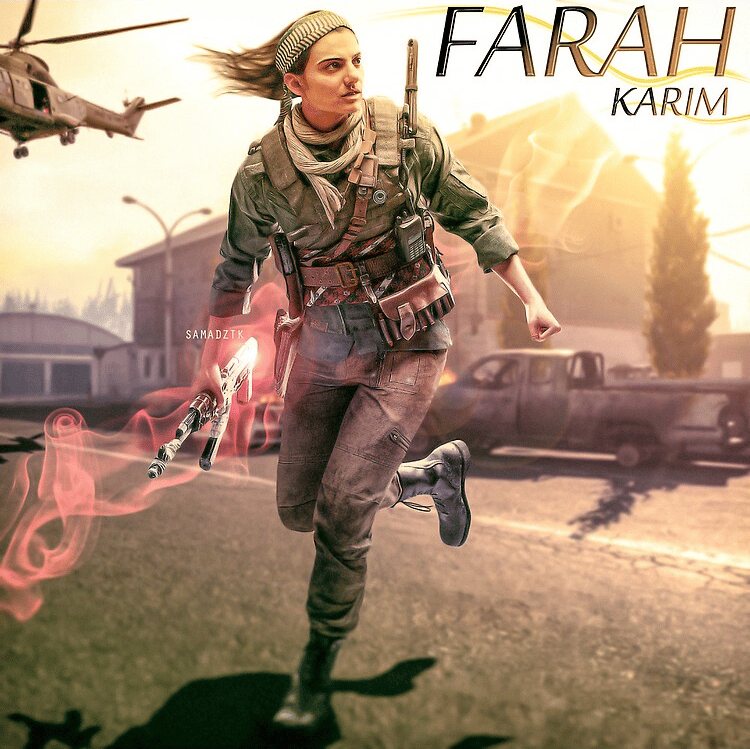 Farah Karim (Modern Warfare)  AI Voice