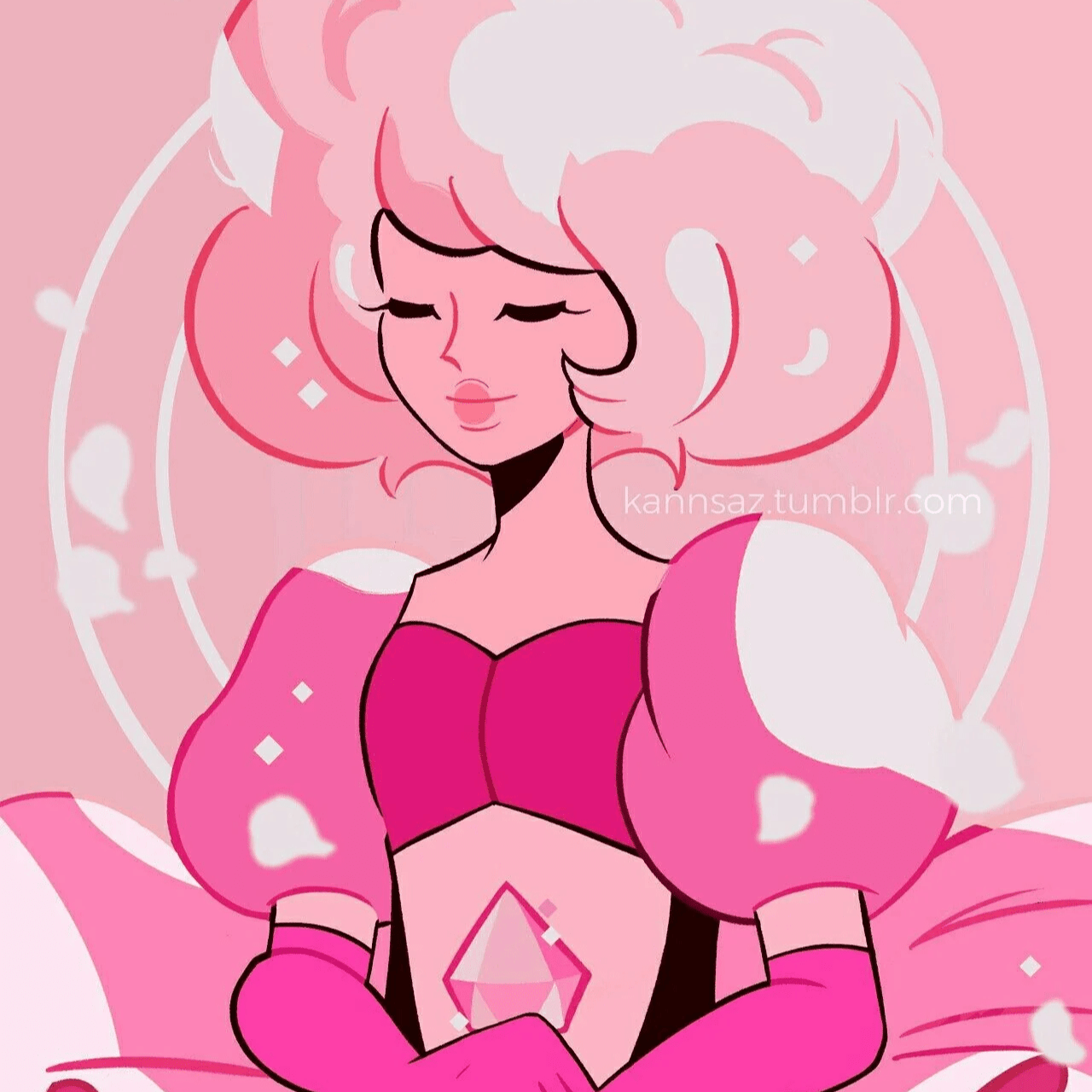 Pink Diamond and Rose Quartz AI Voice