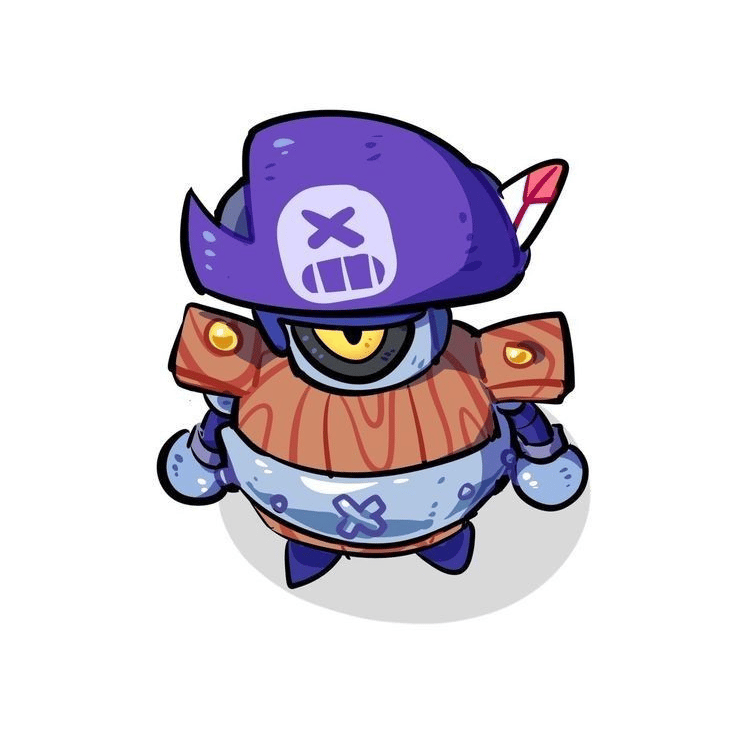 Darryl brawl stars  AI Voice