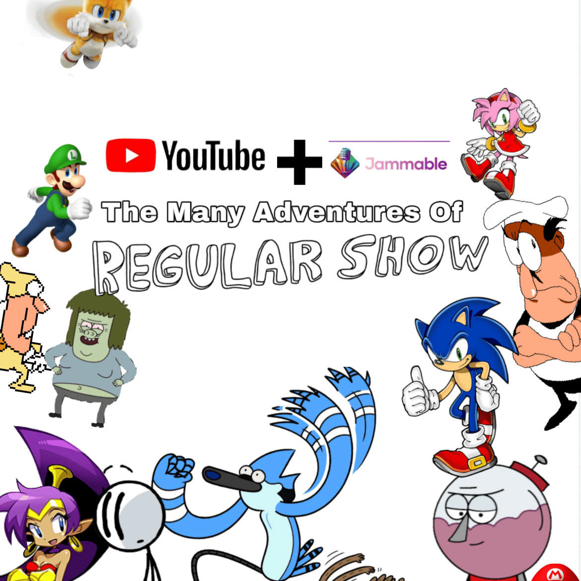 The many adventures of regular show AI Voice