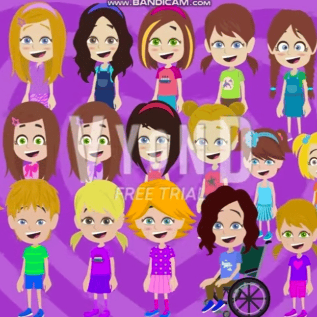 Penelope And Molly's Friends AI Voice