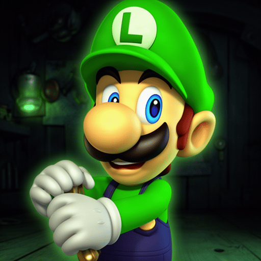 Luigi's Mansion 64 AI Voice