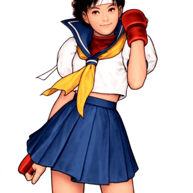 Sakura Capcom vs. SNK 2 AI Voice