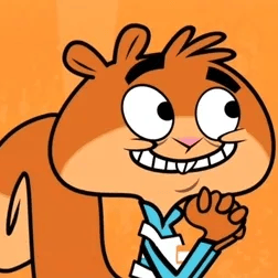 Scaredy Squirrel AI Voice