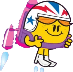 Little Miss Daredevil (The Mr. Men Show, Katie Leigh) AI Voice