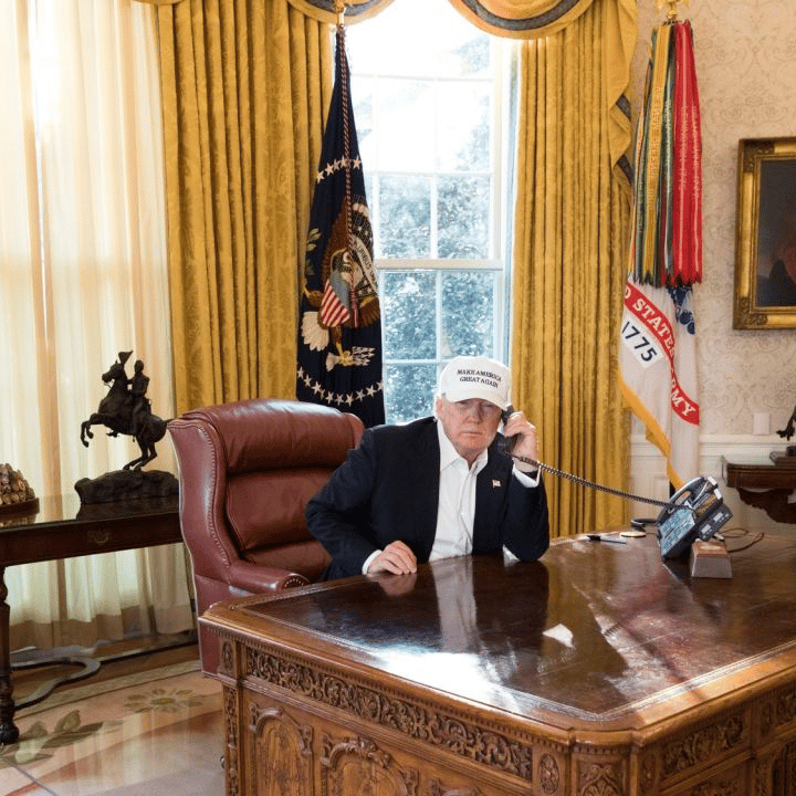 President Donald Trump AI Voice