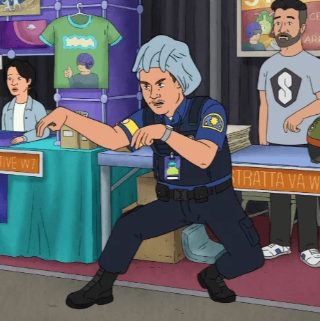 Squid Mall Cop (King of the Hill/KOTH) (Paul Walter Hauser) AI Voice