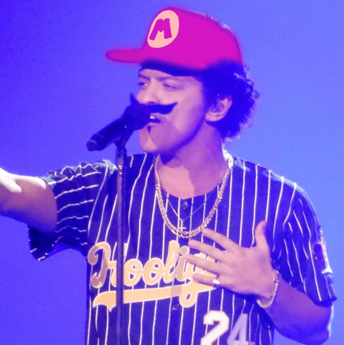 50/50 Mario Bruno Mars AI Voice